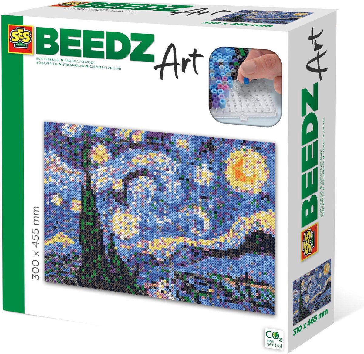 Beedz Art - Van Gogh | De sterrennacht